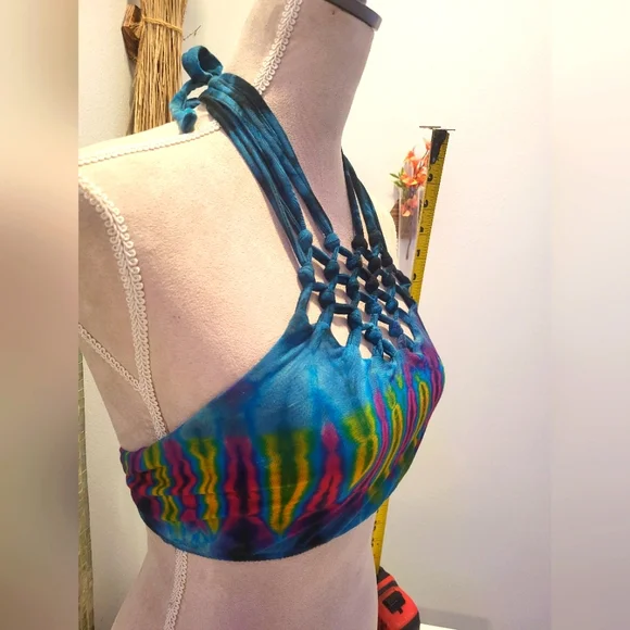 NWOT- Tye Dye Halter Top - Picture 5 of 10